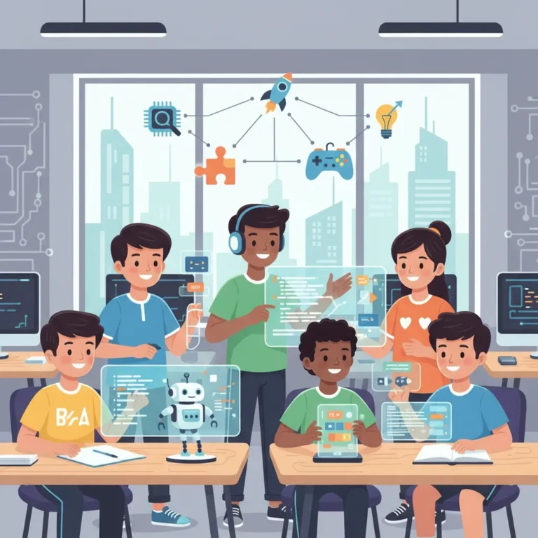 Parent and child choosing the right kids coding program