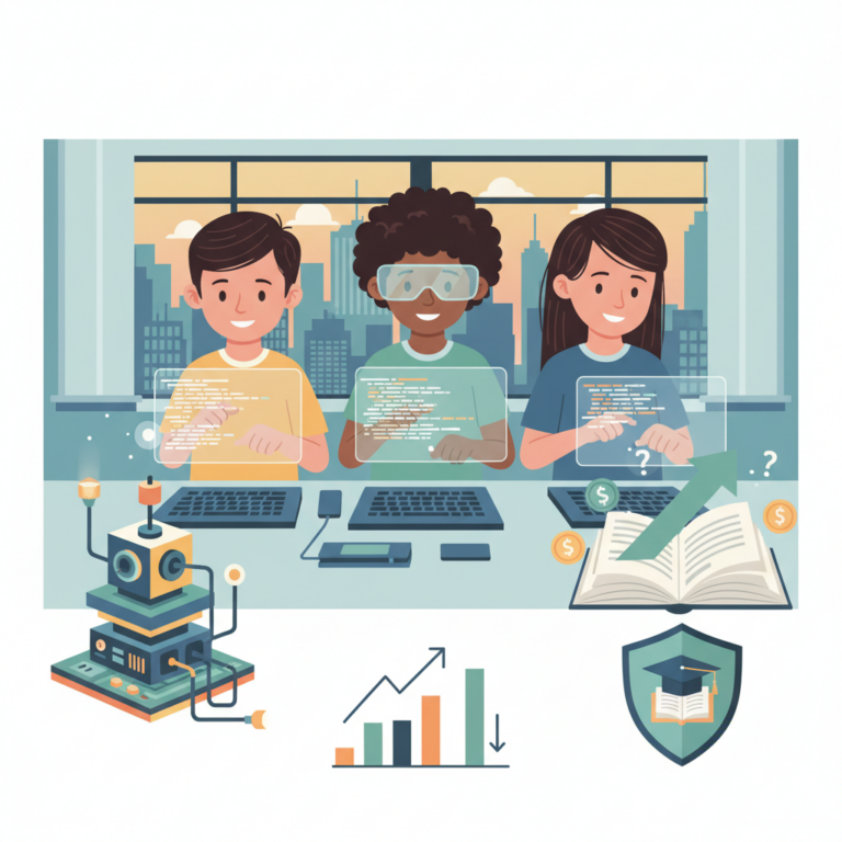 Parent reviewing the true cost of kids coding classes